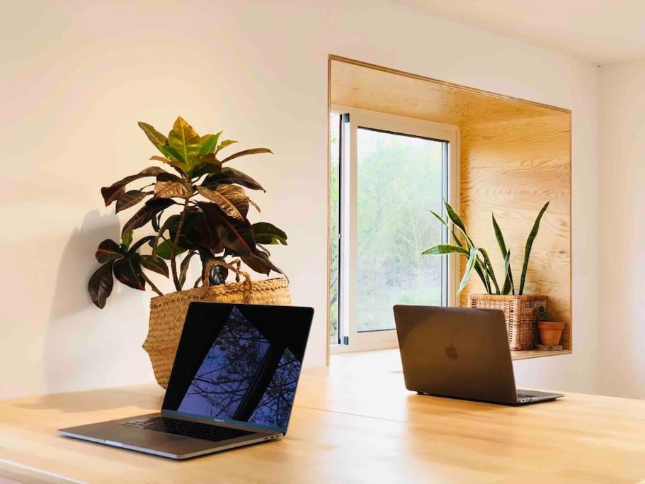 Eco Tiny Home & Office For Digital Nomads Vallmoll Екстериор снимка