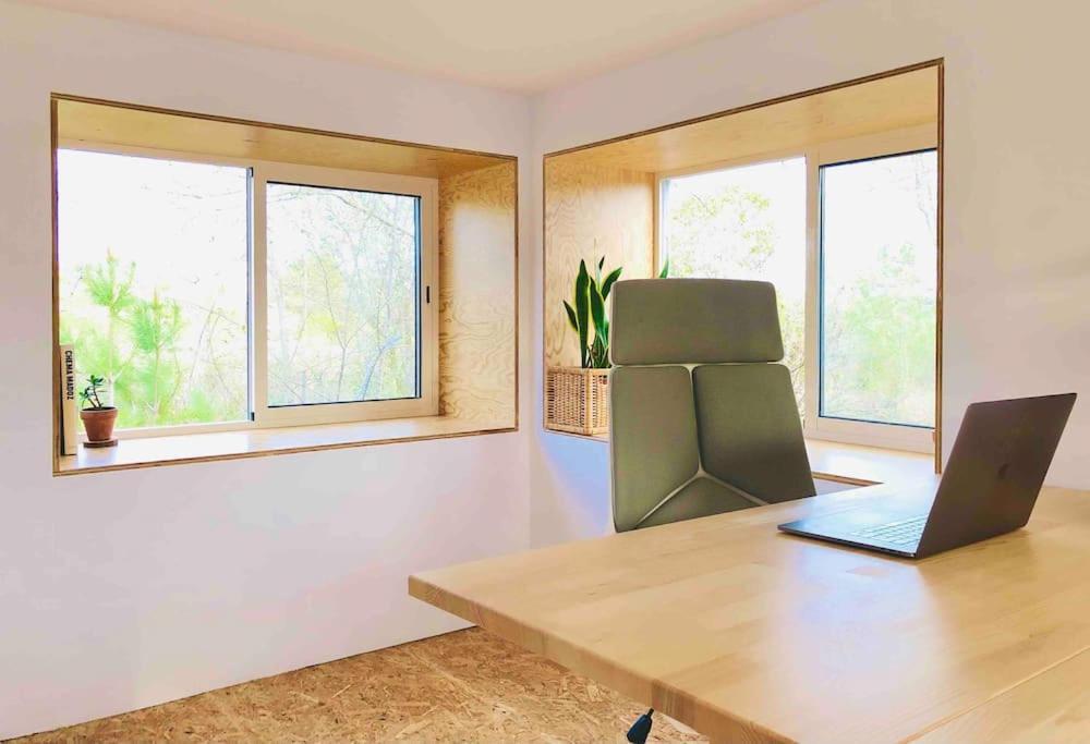 Eco Tiny Home & Office For Digital Nomads Vallmoll Екстериор снимка
